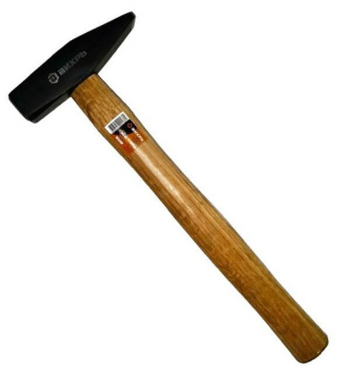 Молоток ВИХРЬ квадратный боёк с деревянной ручкой, 400 гр. - фото в интернет-магазине Арктика