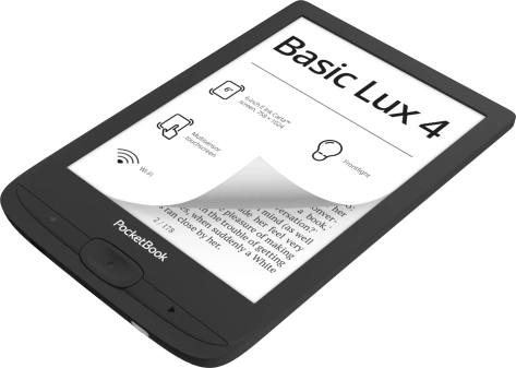 Электронная книга PocketBook 618 Basic Lux 4 Ink Black (PB618-P-WW) - фото в интернет-магазине Арктика