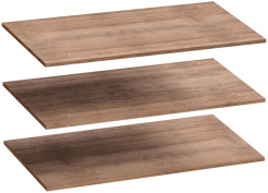 Спальня "Соренто" комплект полок для 4-х дверн шкафа (Дуб стирлинг) - Мебельград - каталог товаров магазина Арктика