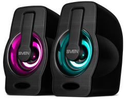 Колонки Sven 255 (Черные) - каталог товаров магазина Арктика