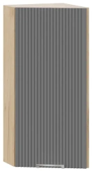 Кухня "Кимберли" шкаф навесной торцевой 30 (К1В3Т/Ф1В3Т/дуб крафт золотой/титан) - Три Я - каталог товаров магазина Арктика