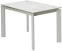 Стол обеденный CORNER 120 (GLOSS GOLDEN JADE / WHITE) - М-Сити - фото в интернет-магазине Арктика