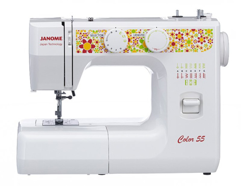 Швейная машинка Janome Color 55 - фото в интернет-магазине Арктика