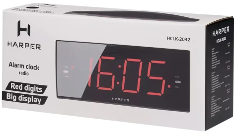 Радиочасы Harper HCLK-2042 - фото в интернет-магазине Арктика