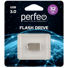 Флеш диск Perfeo 32Gb M11 металическая (PF-M11MS032) - каталог товаров магазина Арктика