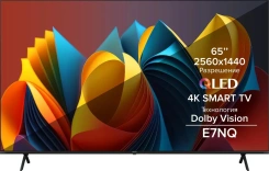 Телевизор Hisense 65E7NQ UHD Smart TV - каталог товаров магазина Арктика