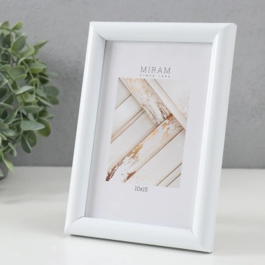 Фоторамка пластик Gallery 10х15 см белый 7786813- Сима-ленд - фото в интернет-магазине Арктика