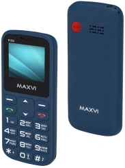 Мобильный телефон Maxvi B100i Blue - каталог товаров магазина Арктика