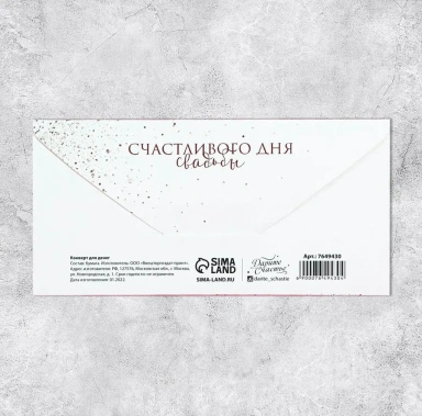 Конверт д/денег 7649430 - Сима-ленд - фото в интернет-магазине Арктика