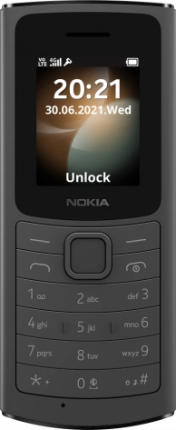 Мобильный телефон Nokia 110 4G DS Черный TA-1386 - фото в интернет-магазине Арктика