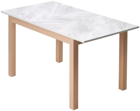 Стол обеденный TME-6931 MBH (SWEDEN / MILKY WHITE BEECH) - М-Сити - фото в интернет-магазине Арктика