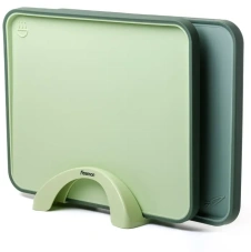 Набор из 2 разделочных досок 8058 34х28см цвет зеленый - Фиссман - каталог товаров магазина Арктика