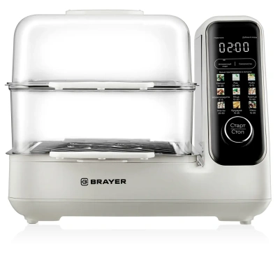 Пароварка BRAYER BR2860 - фото в интернет-магазине Арктика