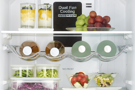 Холодильник HITACHI R-BG 410 PUC6X GPW - фото в интернет-магазине Арктика