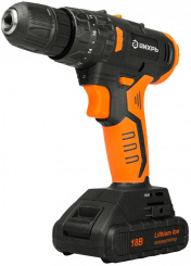 Дрель аккумуляторная ВИХРЬ ДА-18Л-2К/Б - каталог товаров магазина Арктика