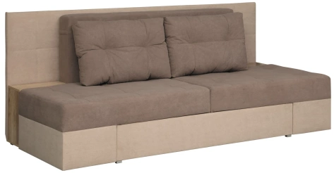 Диван "Даллас" (прага браун/прага капучино/дуб сонома) - Олмеко - фото в интернет-магазине Арктика