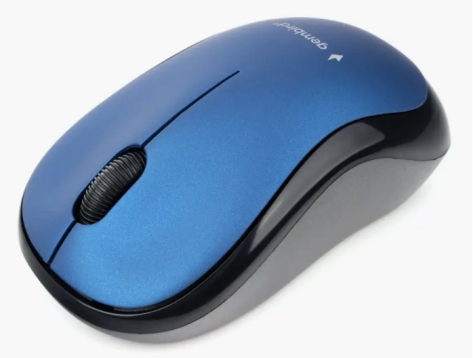 Мышь беспроводная Gembird MUSW-265 USB (синяя) - фото в интернет-магазине Арктика