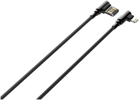 Кабель LDNIO LS421 USB-Lightning 1m 2.4A Gray (LD_B4621) - фото в интернет-магазине Арктика