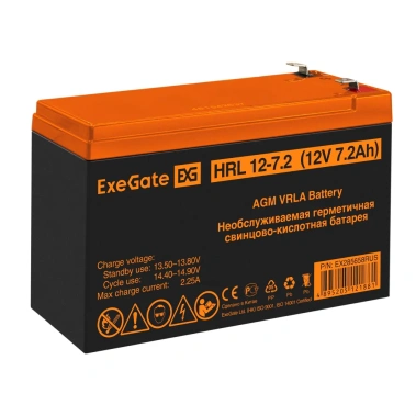Батарея для ИБП Exegate 12V/7.2A EX285658 - фото в интернет-магазине Арктика
