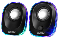 Колонки Sven 330 (черные) - каталог товаров магазина Арктика