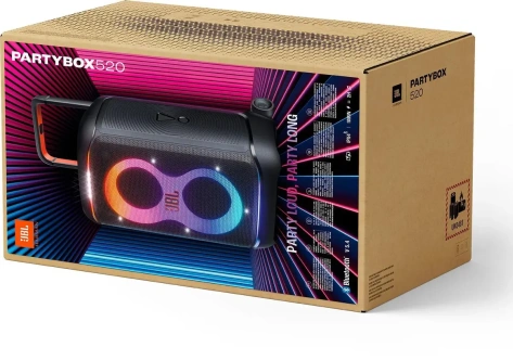 Музыкальный центр JBL Partybox 520 (JBLPARTYBOX520) - фото в интернет-магазине Арктика