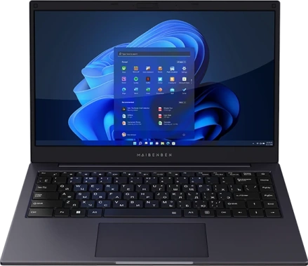 Ноутбук Maibenben S14A-iN10UM (S14A-iN10UMB1SLURE0) N100/8Gb/512GBSSD/14" Linux - фото в интернет-магазине Арктика