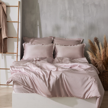 Пододеяльник SL Home Tencel 200*220 см , цв. пудра 10285259 - Сима-ленд - фото в интернет-магазине Арктика
