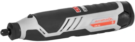 Аккумуляторный гравер ИНТЕРСКОЛ АГМ-12Э кейс, 2 аккум., 2,0 Ач, ЗУ, набор 58 пр. - фото в интернет-магазине Арктика