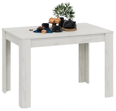 Стол обеденный "Ганновер" тип 1 (Дуб крафт белый) - Три Я - фото в интернет-магазине Арктика