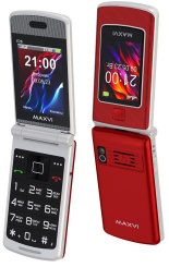 Мобильный телефон Maxvi E28 Red - каталог товаров магазина Арктика