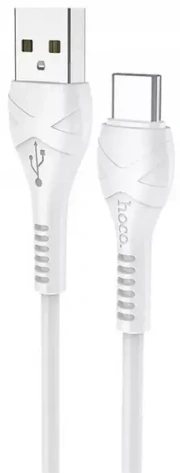 Кабель Hoco X37 Type-C/ 0.5m/ 2.4A/ White (HC-12364) - фото в интернет-магазине Арктика