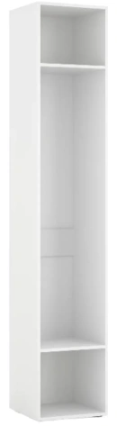 "ПРАГА" Джей шкаф правый 400 мм S2004R белый - Евромебель - фото в интернет-магазине Арктика