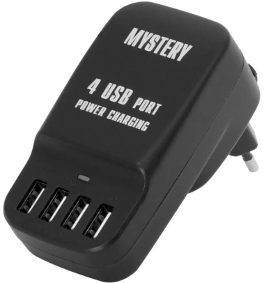 Зарядное устройство сетевое Mystery MDC-4U/7 5W - фото в интернет-магазине Арктика