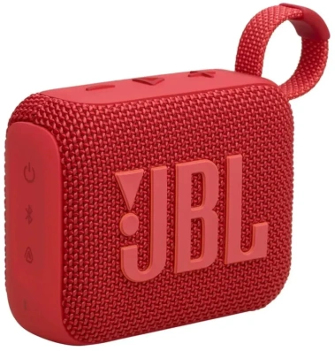 Портативная акустика JBL Go 4 Красный (JBLGO4RED) - фото в интернет-магазине Арктика