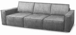 Диван "Тулон-9" (вар 1/аликанте серый) - Мебельград - каталог товаров магазина Арктика