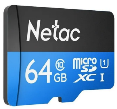 Флеш Netac 64Gb MicroSD P500 (NT02P500STN-064G-R) class 10 - фото в интернет-магазине Арктика