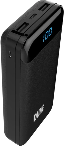 Портативный аккумулятор Perfeo 20000mah PF_B4883 Dune (ченый) - фото в интернет-магазине Арктика