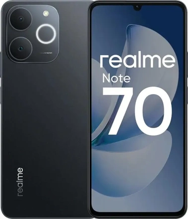 Мобильный телефон Realme Note 70 6+128Gb Black (RMX5313) - фото в интернет-магазине Арктика