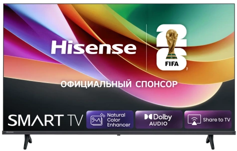 Телевизор Hisense 32A4S Smart TV - фото в интернет-магазине Арктика