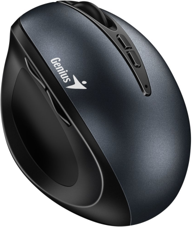 Мышь Genius Ergo 8300S (серый металлик) - фото в интернет-магазине Арктика