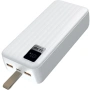 Аккумулятор внешний Perfeo Powerbank 30000 mAh Белый (PF_E2083)