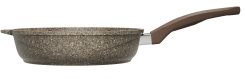 Сковорода с несъемной ручкой "Premium" (mokko) 24902 24 см - Регент Рус - каталог товаров магазина Арктика