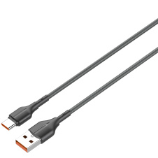 Кабель LDNIO LS852 USB-Type-C 2m 25W Gray (LD_B4589) - каталог товаров магазина Арктика