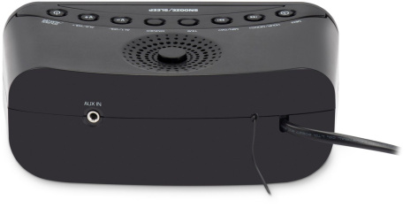 Радиочасы Hyundai H-RCL221 Black/White - фото в интернет-магазине Арктика