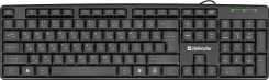 Клавиатура Defender Element HB-520 KZ (черная) - каталог товаров магазина Арктика