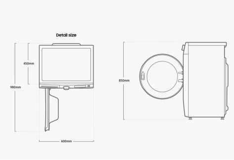 Стиральная машина Samsung WW70AG5S21EE/LD - фото в интернет-магазине Арктика