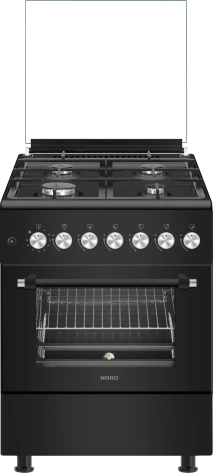 Плита газовая NORD GG 6064 B - фото в интернет-магазине Арктика
