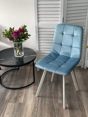 Стул РИЧИ (H-52 бирюзовый/белый) - М-Сити - фото в интернет-магазине Арктика