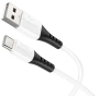 Кабель Hoco X82 Type-C/ 1m/ 3A/ Силикон/ White (HC-68582)