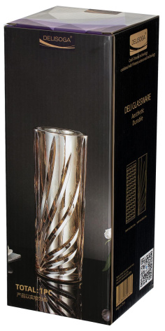 Ваза для цветов DSHP130-250A/L1HA 25 см - Регент Рус - фото в интернет-магазине Арктика